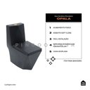 Ver imagem 2 de Vaso Sanitário Monobloco Opala Pingoo.casa - Preto