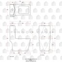 Ver imagem 6 de Vaso Sanitário Monobloco Opala Pingoo.casa - Preto