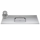 Ver imagem 3 de Armário de Cozinha Modulada 5 Peças Cp18 Balcão com Pia Inox Preto-cinza - Lumil