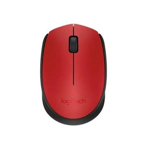 MOUSE OPTICO WIRELESS M170 VERMELHO LOGITECH