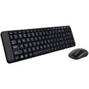 Ver imagem 1 de KIT LOGITECH MK220 WIRELESS TECLADO E MOUSE PRETO