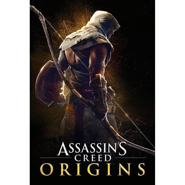 Placa Decorativa - Quadro - Assassin's Creed - (v458)