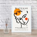 Ver imagem 1 de Quadro Poster Matisse Minimalista mulher 33x24cm:madeira Branca