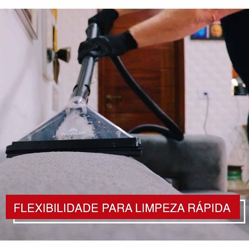 Extratora Limpeza de Estofados Worker 25l 1400w Liquido e Pó 163227 220v - 9