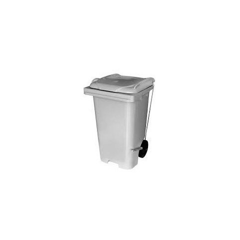 Lixeira Contêiner 120 Litros com Pedal Lateral Tipo Gari Cor:verde