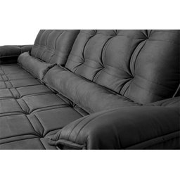 Sofá Retrátil Reclinável 230cm Ascari Suede Velut com molas Ensacadas - King House - 6