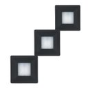 Ver imagem 1 de Kit 3 Spot LED Quadrado Sobrepor Embutir p/Móveis Nichos:Branco Frio/Preto