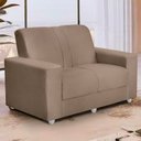 Ver imagem 1 de Sofá 1,24m 2 Lugares Suede Roma