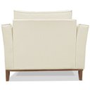 Ver imagem 6 de Poltrona Decorativa Balli 1 Lugar Pes Madeira Linho Natural Ezz