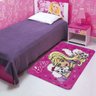 Tapete para Quarto Infantil Barbie 70cm x 110cm Jolitex - 2