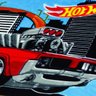 Tapete para Quarto Infantil Hot Wheels 70cm x 110cm Jolitex - 3