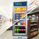 Ver mais imagens de Freezer Conservador Vertical 220v Dupla Ação Porta de Vidro 490 Litros Vf55al - Metalfrio 220v