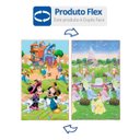 Ver imagem 2 de Tapete Infantil Dupla Face Recreio Disney Trip Princesas Jolitex 120x180cm
