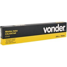 Massa para calafetar 350g cinza 21 filetes - Vonder - 2