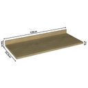 Ver imagem 7 de Cozinha Compacta Modulada 7 Portas 3 Gavetas 100% MDF Sevilha Verde/Hill