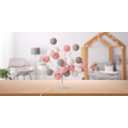 Ver imagem 2 de Luminária de Mesa Árvore de Luz Estilo Bonsai com Bolinhas Bivolt (rosa Cinza)