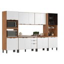 Ver imagem 2 de Kit Cozinha Modulada 6 Peças Firenze (2aéreos+2balcões+2paneleiro) S/pia Fmt012 Amendola/nude