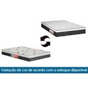 Ver imagem 5 de Cama Box Baú Queen: Colchão Anatômico Plumatex Falcon Ultra Firme + Base Crc Suede Black (158x198