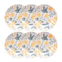 Ver imagem 1 de Prato Raso de Ceramica Donna Bem-te-vi 26cm 6un - Biona 5409