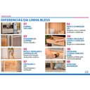 Ver imagem 7 de Balcão Cozinha Bless 2PORTAS 3GAVS 120cm Jequitiba/Off Linea