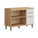 Ver imagem 4 de Balcão Cozinha Bless 2PORTAS 3GAVS 120cm Jequitiba/Off Linea