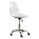 Ver imagem 1 de Cadeira Eames Transparente Pc Office Cromada