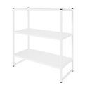 Ver imagem 4 de Mesa Escritório 150cm com Nicho Aéreo Industrial F5 Office Cor:branco