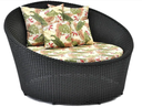Ver imagem 1 de CHAISE PORTO RICO 160 CM ALUMÍNIO E FIBRA ACQUABLOCK ORIGINAL MÓVEIS