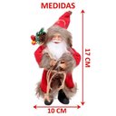 Ver imagem 4 de Boneco Pendente Papai Noel Tradicional Enfeite Casaco 20cm