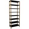 Estante 72x38x195 Preto C/ 7 Prat. 24,3cm - 1