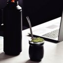 Ver imagem 6 de Cuia de Chimarrão Inox Térmica Preta 240ml Tramontina Exata Terere Mate 11x8cm