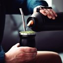 Ver imagem 5 de Cuia de Chimarrão Inox Térmica Preta 240ml Tramontina Exata Terere Mate 11x8cm