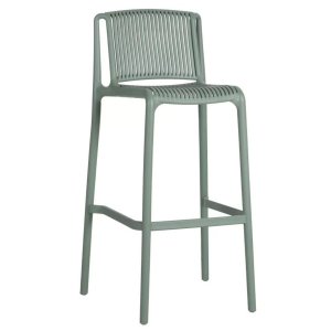 Banqueta Estia em Polipropileno:verde Aloe