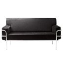 Ver imagem 1 de Sofa Le Corbusier 2 Lugares Cromada - 17483