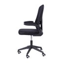Ver imagem 3 de Cadeira de Escritório Rodizio Office Bytes Preto