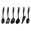 Ver imagem 1 de Kit 6 Peças Utensílios Abillity 6 Peças Nylon Preto - Tramontina