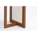 Ver imagem 6 de Mesa de Sala Jantar Regia Natuame C/ Tampo Madeirado 130x80cm Carvalho/cinamomo - Cimol
