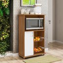 Ver mais imagens de Balcão para Cozinha Freijó/branco Nt3070 Notável Móveis Freijó/branco