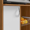 Ver imagem 4 de Balcão para Cozinha Freijó/branco Nt3070 Notável Móveis Freijó/branco