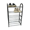 Ver imagem 1 de Prateleira Organizadora Vertical - Sapateira - Desmontável - 5 Andares - Estante Multiuso