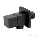 Ver imagem 2 de Ducha Higiênica Quadrada Com Registro em Metal Black Matte