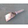 Espátula Longa Curva 8  De Inox Chapeiro Hambúrguer Pizza - 3