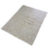 Tapete de Couro Quadriculado 2,00 X 1,50 M Branco Natural - 2