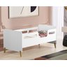 Mini Cama Juvenil Infantil Cecilia Branco de Mdf com Proteção Lateral - 4