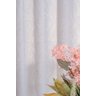 Cortinas Para Janela Nova de Blindex Moderna 3,00 x 2,80 Metros Voil Leve Bordado Para Varão - - 2