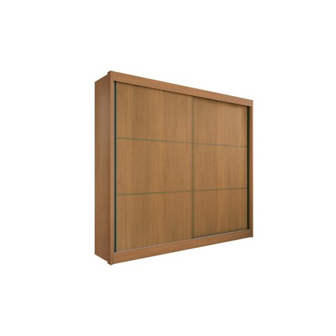 Guarda Roupa Casal 2 Portas 6 Gavetas Cancun Cinamomo - D' Doro Móveis