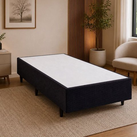 Base Box Solteiro Idea Diamante 79x198x39cm Herval