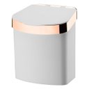 Ver imagem 1 de Lixeira Branca Compacta Para Pia Cozinha Escritório 2,5 Litros - Wp Connect Lixeira Compacta 2,5 L R