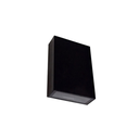 Ver imagem 1 de Arandela Blindada Efeito 2 Fachos Duplo Led 4w 3000k Oferta! - Preto Bco Quente - 110v/220v