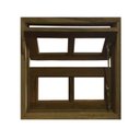 Ver imagem 1 de Janela de Madeira Vitro Basculante Reto de Itaúba Batentes de 10 Cm - 0.60 (l) X 0.80 (a)